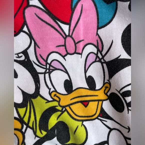 Disney Mickey and Friends Big Head All Over Print Joggers Sz XS (1) - Picture 9 of 11